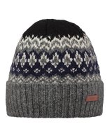 The Barts Mens Gregoris Beanie in Dark Heather