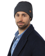 The Barts Mens Miguen Beanie in Navy