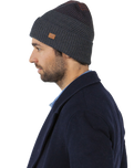 The Barts Mens Miguen Beanie in Navy