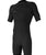 Hammer 2mm Chest Zip Shorty Wetsuit in Black