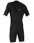 Hammer 2mm Chest Zip Shorty Wetsuit in Black