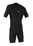 Hammer 2mm Chest Zip Shorty Wetsuit in Black