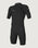 Hammer 2mm Chest Zip Spring Wetsuit in Black