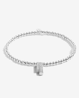 A Little Through Thick & Thin Bracelet in Silver