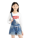 The Levi's® Girls Girls Railroad Dungarees Shorts in Low Down