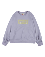 The Levi's® Girls Girls Raglan Sweatshirt in Misty Lilac