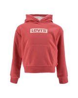 The Levi's® Girls Girls Meet & Greet Hoodie in Mineral Red