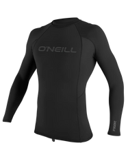 The O'Neill Thermo X Long Sleeved Rash Vest in Black