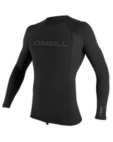 The O'Neill Thermo X Long Sleeved Rash Vest in Black