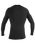 The O'Neill Thermo X Long Sleeved Rash Vest in Black