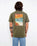 The Salt Water Seeker Mens Angles T-Shirt in Army