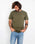 The Salt Water Seeker Mens Angles T-Shirt in Army