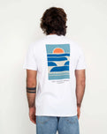 The Salt Water Seeker Mens Dream T-Shirt in White