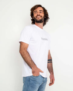 The Salt Water Seeker Mens Dream T-Shirt in White