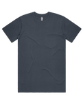 The AS Colour Mens Classic Pocket T-Shirt in Petrol Blue