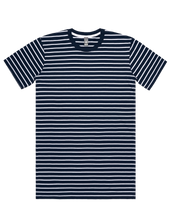 Staple Stripe T-Shirt in Navy & White