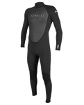 The O'Neill Mens Reactor-2 3/2mm Back Zip Wetsuit in Black