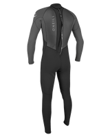 The O'Neill Mens Reactor-2 3/2mm Back Zip Wetsuit in Black & Graphite