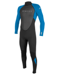 The O'Neill Mens Reactor-2 3/2mm Back Zip Wetsuit in Black & Ocean