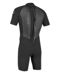 The O'Neill Mens Reactor-2 2mm Back Zip Shorty Wetsuit in Black