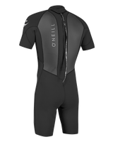 The O'Neill Mens Reactor-2 2mm Back Zip Shorty Wetsuit in Black