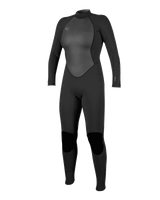 The O'Neill Womens Womens Reactor-2 3/2mm Back Zip Wetsuit in Black