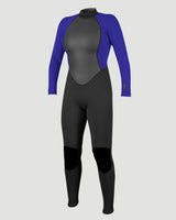 Reactor-2 3/2mm Back Zip Wetsuit (2022) in Black & Cobalt