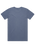 The AS Colour Mens Faded T-Shirt in Faded Blue