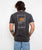 The Salt Water Seeker Mens Map 2.0 T-Shirt in Faded Black