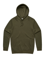 The AS Colour Mens Stencil Hoodie in Army