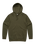 The AS Colour Mens Stencil Hoodie in Army