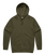 The AS Colour Mens Stencil Hoodie in Army