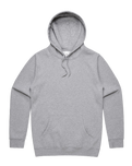 The AS Colour Mens Stencil Hoodie in Athletic Heather