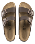 The Birkenstock Mens Arizona Sandals in Dark Brown