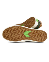 Naioca Pro Shoes in Olive Green & Green