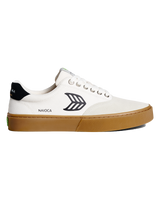 Naioca Pro Shoes in Off White, Vintage Gum & Black