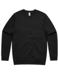 The AS Colour Mens United Sweatshirt in Black
