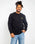 The Salt Water Seeker Mens Good Vibes Sweatshirt in Black