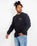 The Salt Water Seeker Mens Good Vibes Sweatshirt in Black