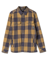 The Kavu Mens Northlake Shirt Jacket in Stone Garden