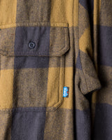 The Kavu Mens Northlake Shirt Jacket in Stone Garden