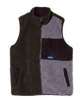 Cooper Fleece Gilet in Timber Nights