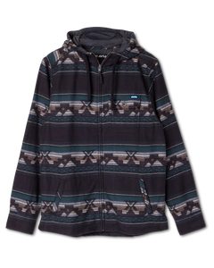 The Kavu Mens Midland Zip Hoodie in Mountain Rich