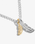 Feathers Appear When Loved Ones Are Near Necklace in Silver & Gold