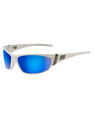 The Dirty Dog Stoat Polarised Sunglasses in White & Blue