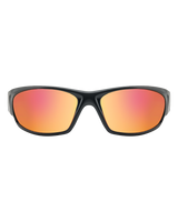 The Dirty Dog Stoat Polarised Sunglasses in Black & Grey Red Fusion