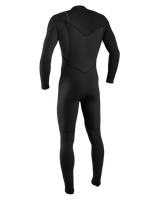 The O'Neill Mens Hyperfreak 3/2mm+ Chest Zip Wetsuit in Black