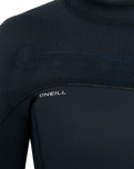 The O'Neill Mens HyperFreak 4/3mm+ Chest Zip Wetsuit in Black