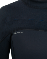 The O'Neill Mens HyperFreak 4/3mm+ Chest Zip Wetsuit in Black