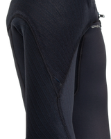 The O'Neill Mens HyperFreak 4/3mm+ Chest Zip Wetsuit in Black